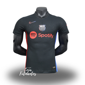 Camisa Barcelona 24/25 Versão Jogador - Preto | Futmantos
