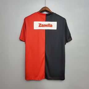 Camisa Newell's Old Boys Retrô 1993 Vermelha e Preta - | Futmantos