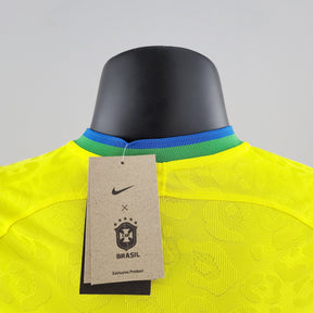 Camisa Brasil I 2022 - Amarela - - Masculino Jogador