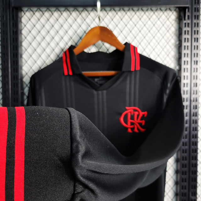 Camisa CRF 19/20 Edição Especial - Preto - Versão Retrô Manga Longa | FutMantos