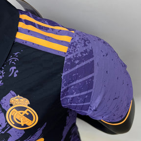 Camisa Real Madrid [Dragon] 23/24 - Roxo - - Masculino Jogador | Futmantos