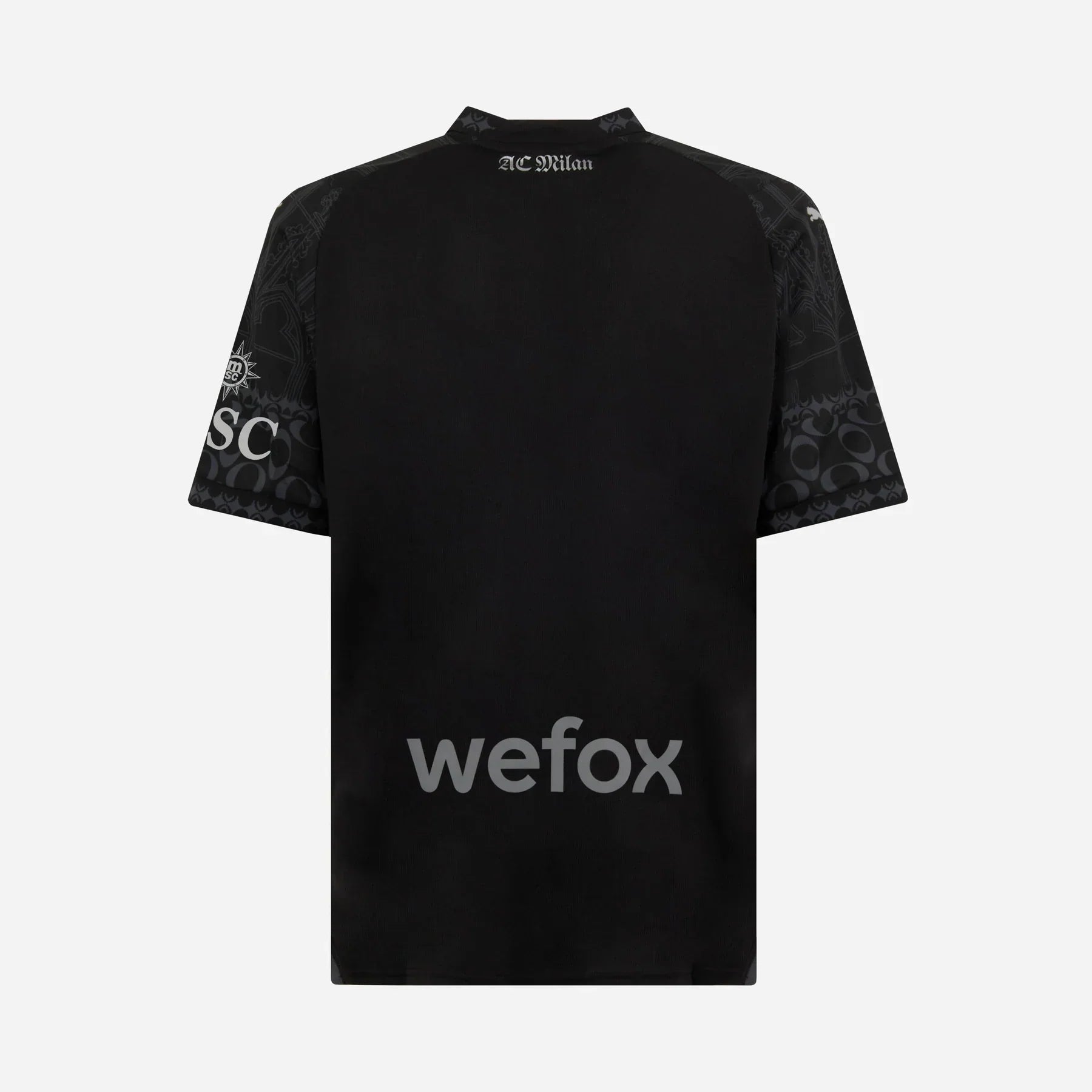 Camisa Milan X Pleasures IV 23/24 - Preto | Futmantos