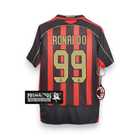 Camisa Retrô Milan 2006/2007 - Ronaldo #99 | Futmantos