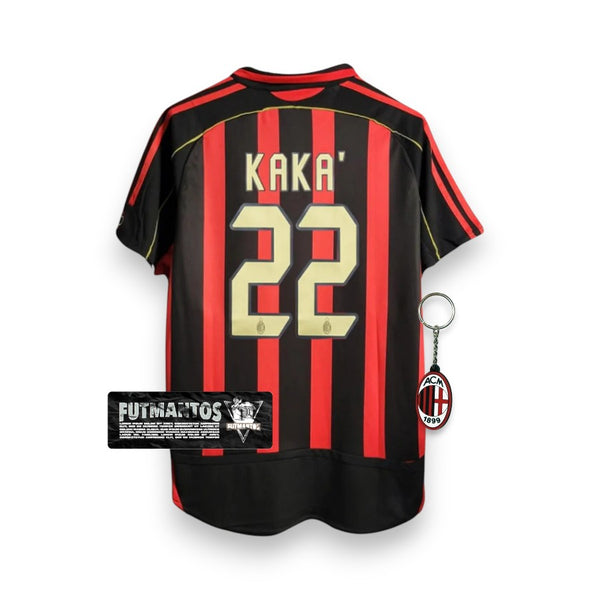 Camisa Retrô Milan 2006/2007 - Kaká #22 | Futmantos