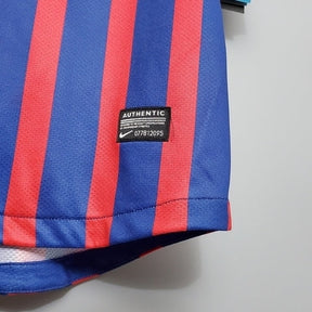 Camisa Barcelona Retrô 2011/2012 Azul e Grená - | Futmantos