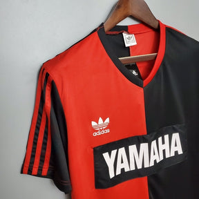 Camisa Newell's Old Boys Retrô 1993 Vermelha e Preta - | Futmantos