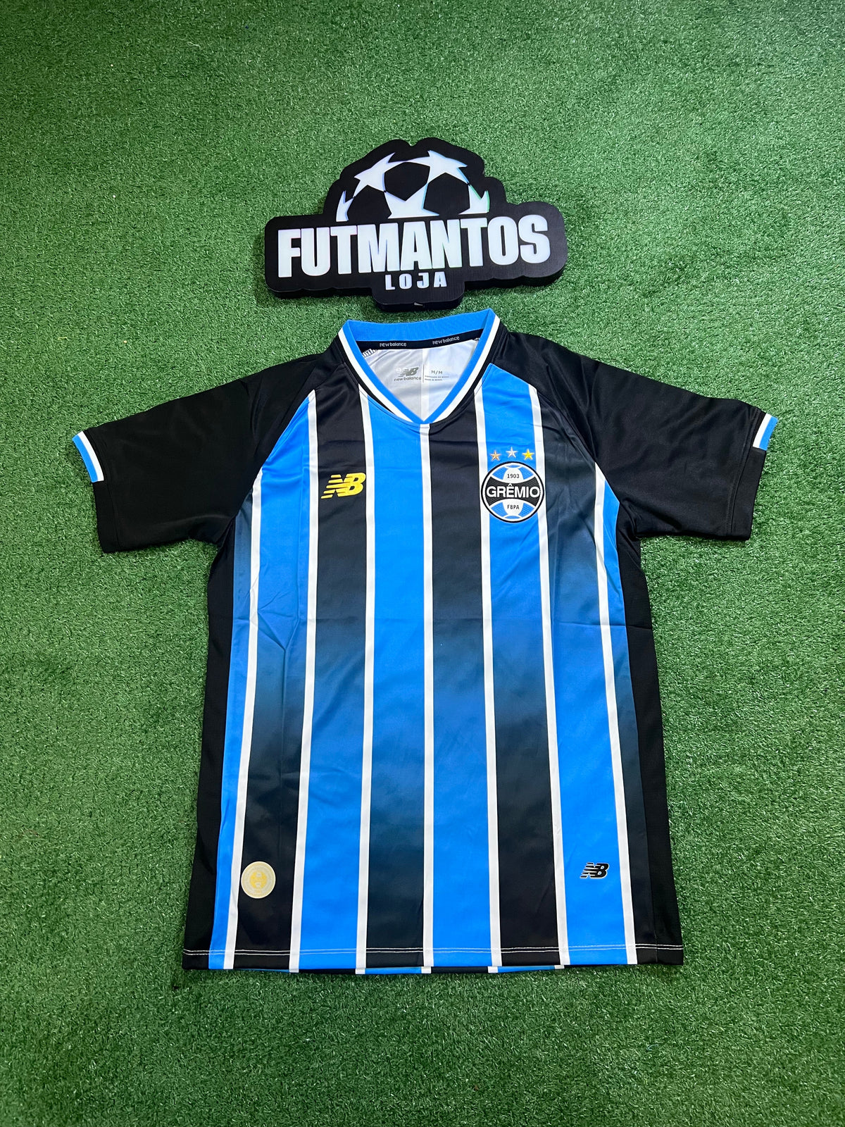 Pronta Entrega - Camisa Grêmio I 26/27 | FutMantos