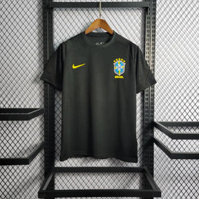Camisa Seleção Brasil Comissão Técnica - Preta