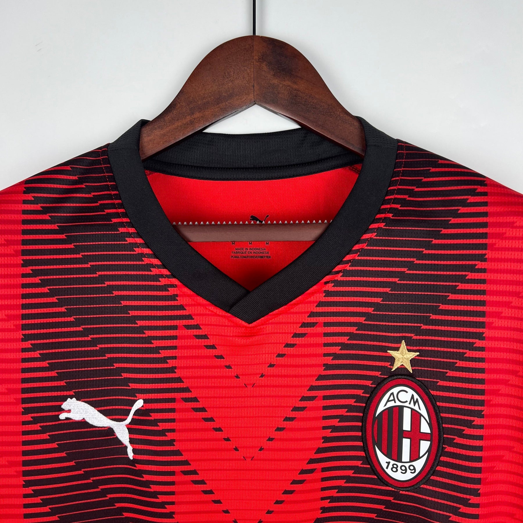 Camisa Milan I 23/24 - Vermelha  | Futmantos