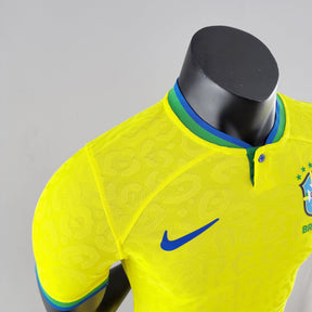Camisa Brasil I 2022 - Amarela - - Masculino Jogador