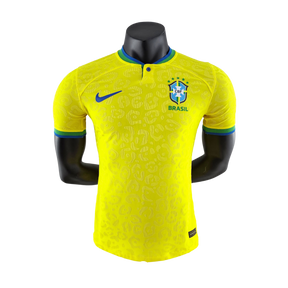 Camisa Brasil I 2022 - Amarela - - Masculino Jogador