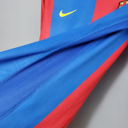 Camisa Manga Longa Barcelona 06/07 - Grená | Futmantos