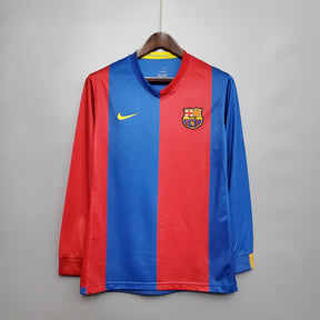 Camisa Manga Longa Barcelona 06/07 - Grená | Futmantos