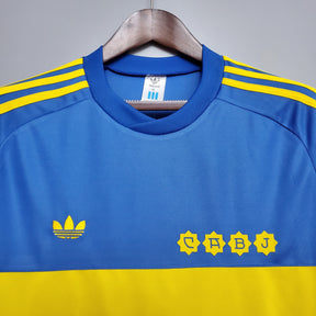 Camisa Manga Longa Boca Juniors 1981 - Azul | Futmantos