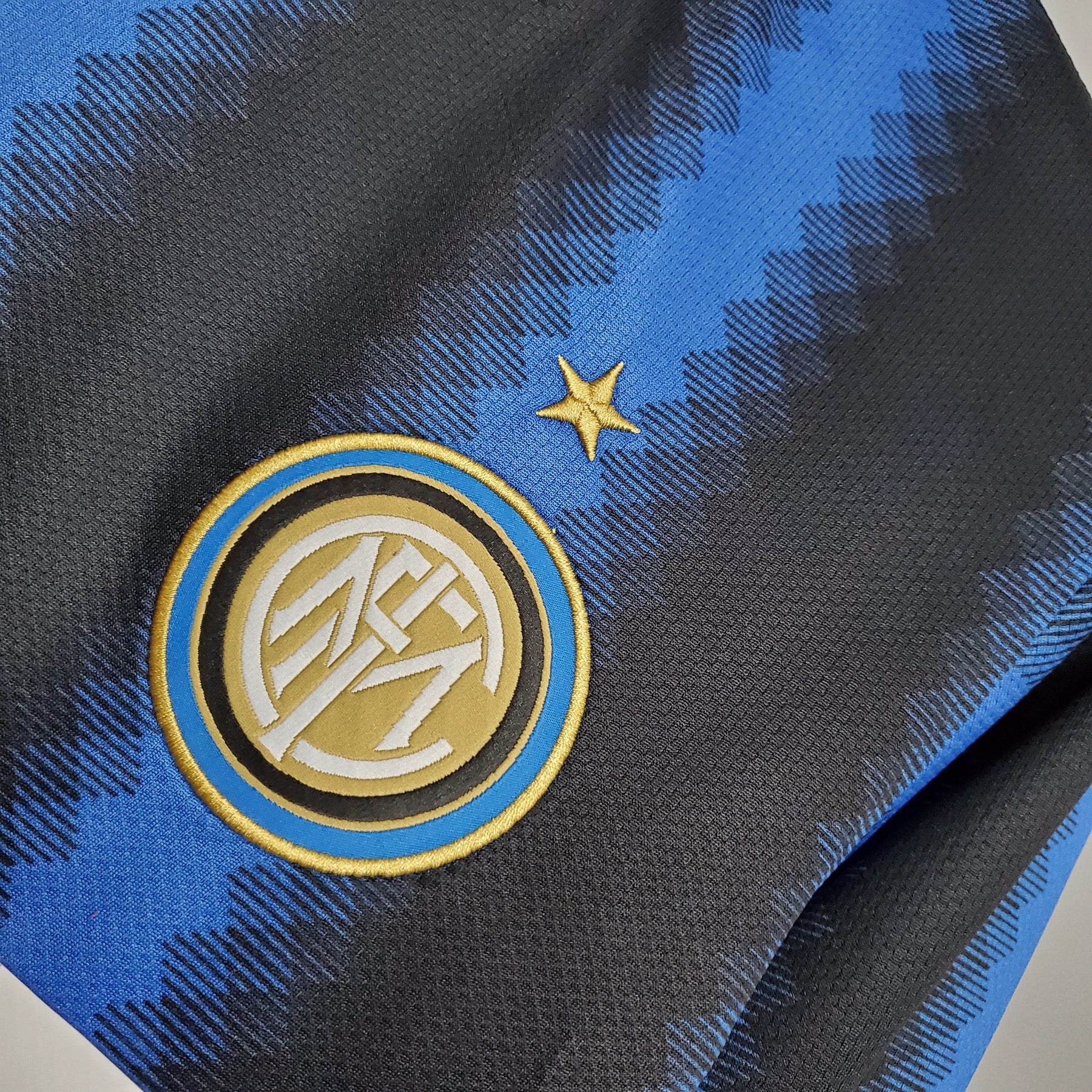 Camisa Manga Longa Inter de Milão I 10/11 - Azul e Preto | Futmantos