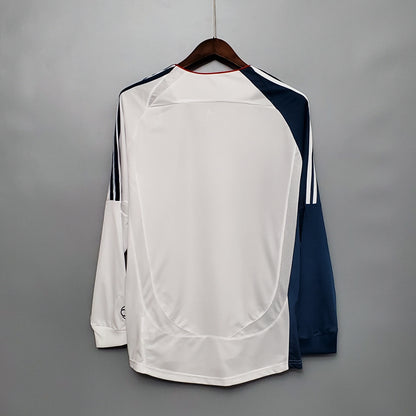 Camisa Manga Longa Liverpool 06/07 - Branco | Futmantos