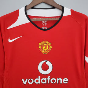 Camisa Manga Longa Manchester United 04/06 - Vermelho | Futmantos