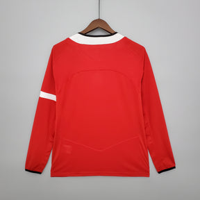 Camisa Manga Longa Manchester United 04/06 - Vermelho | Futmantos