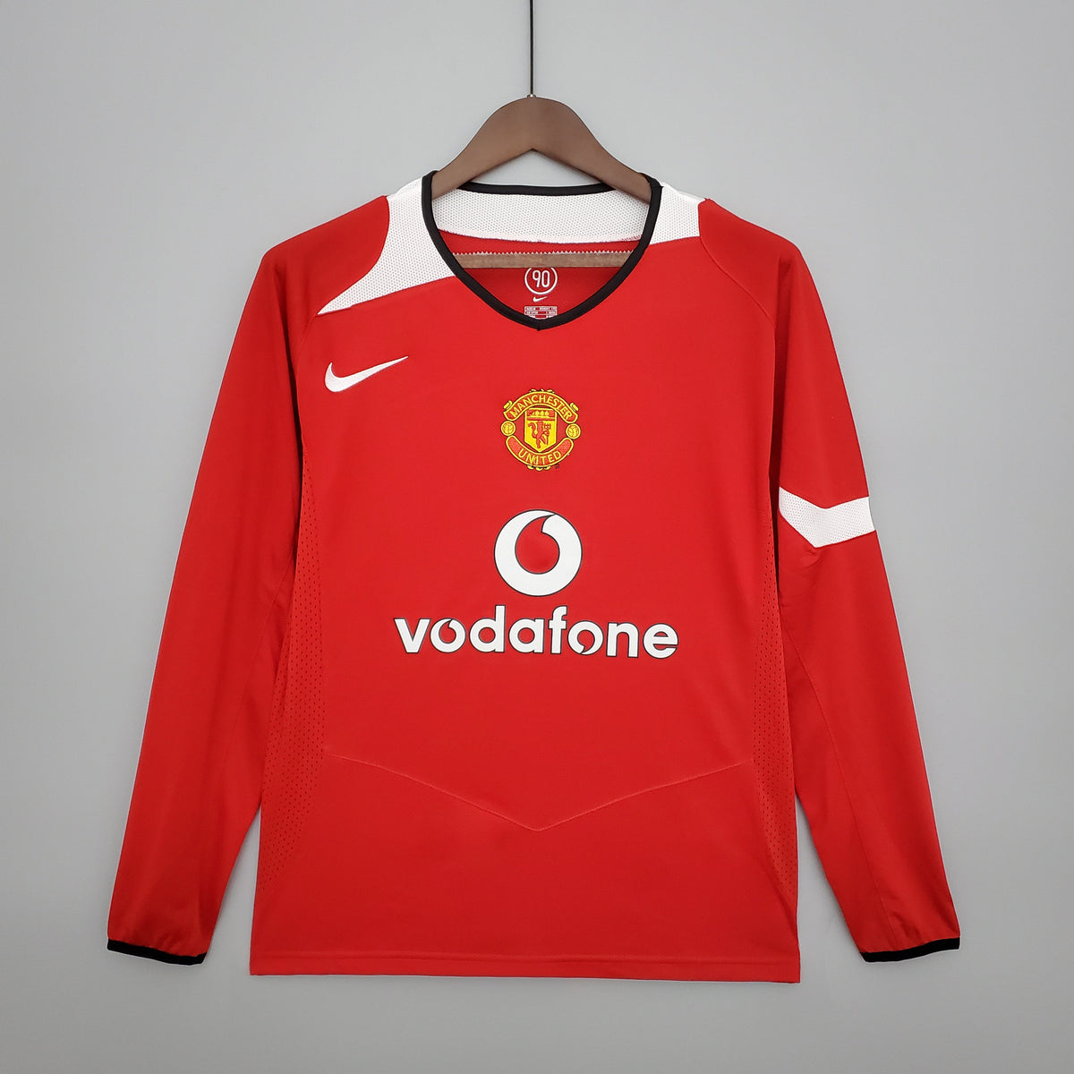 Camisa Manga Longa Manchester United 04/06 - Vermelho | Futmantos