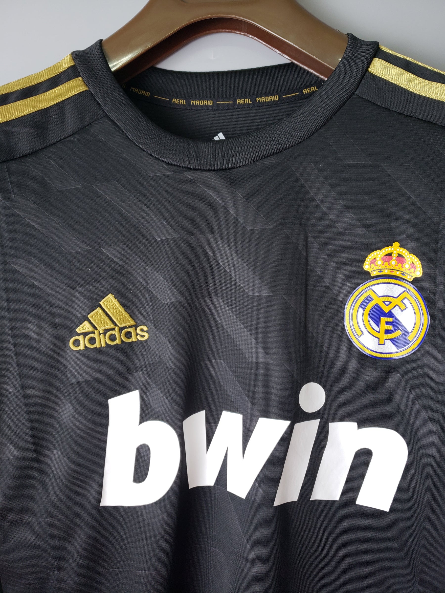 Camisa Manga Longa Real Madrid 2012 - Preto | Futmantos