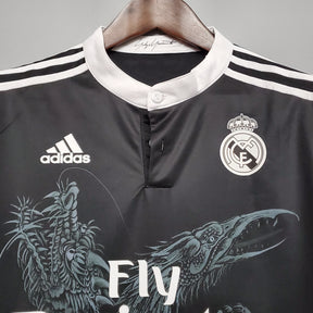 Camisa Manga Longa Real Madrid Third 14/15 - Preto | Futmantos