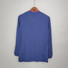 Camisa Manga Longa Seleção Espanha II 2010 - Azul | Futmantos