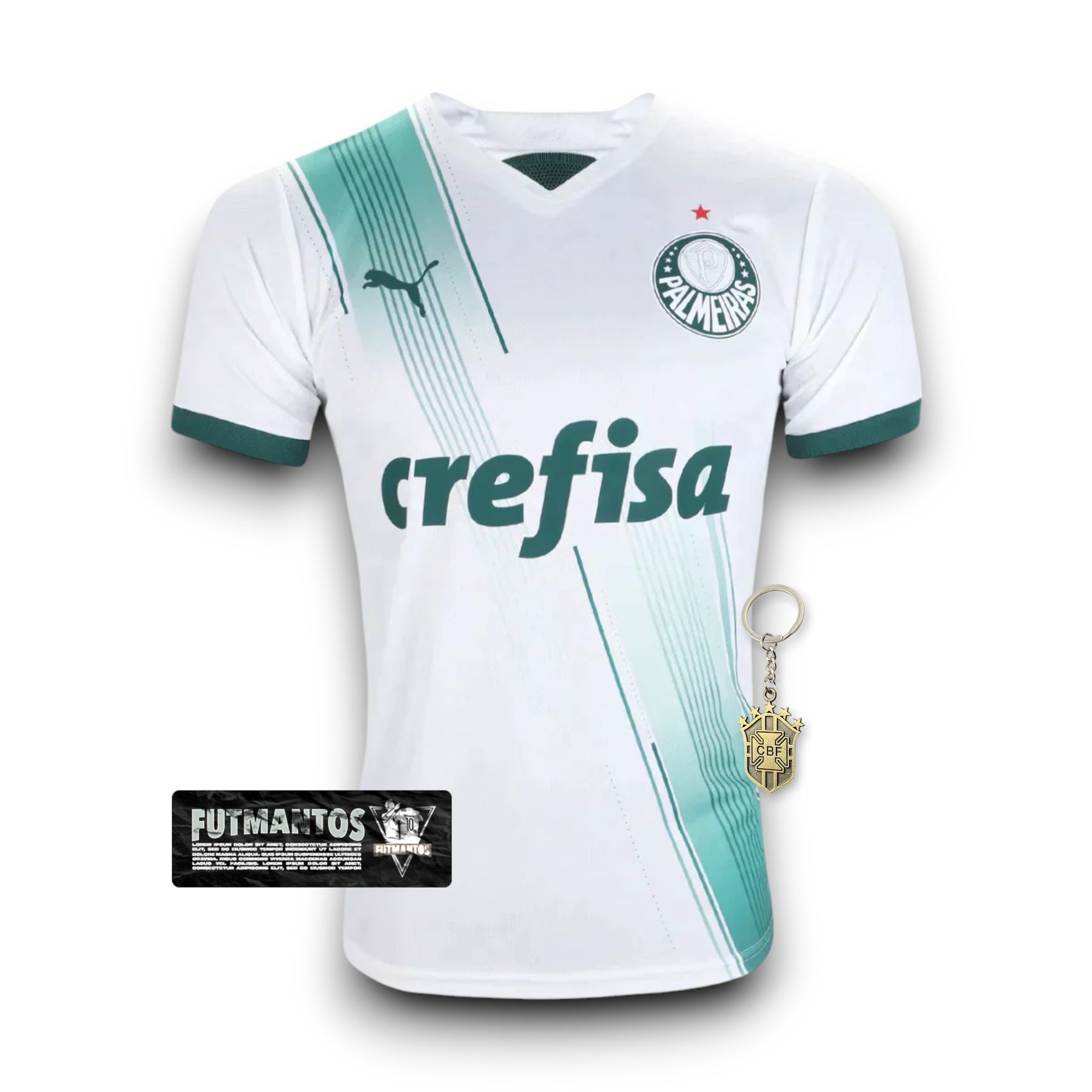 Camisa Palmeiras II 23/24 - Branco | Futmantos