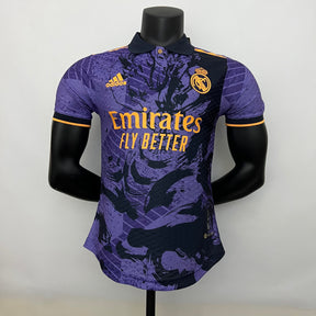 Camisa Real Madrid [Dragon] 23/24 - Roxo - - Masculino Jogador | Futmantos