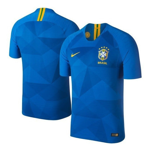 Camisa Seleção Brasileira Retrô 2018 Azul - | Futmantos