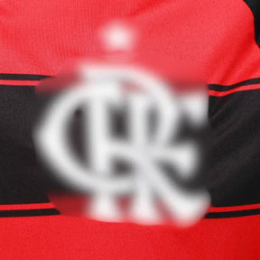 Camisa CRF l 25/26 Manga Longa - Preto e Vermelho | Futmantos