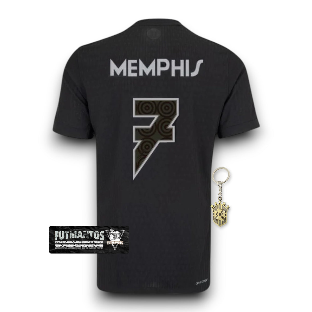 Camisa Corinthians II - 24/25 - Memphis 7 - Versão Jogador | Futmantos