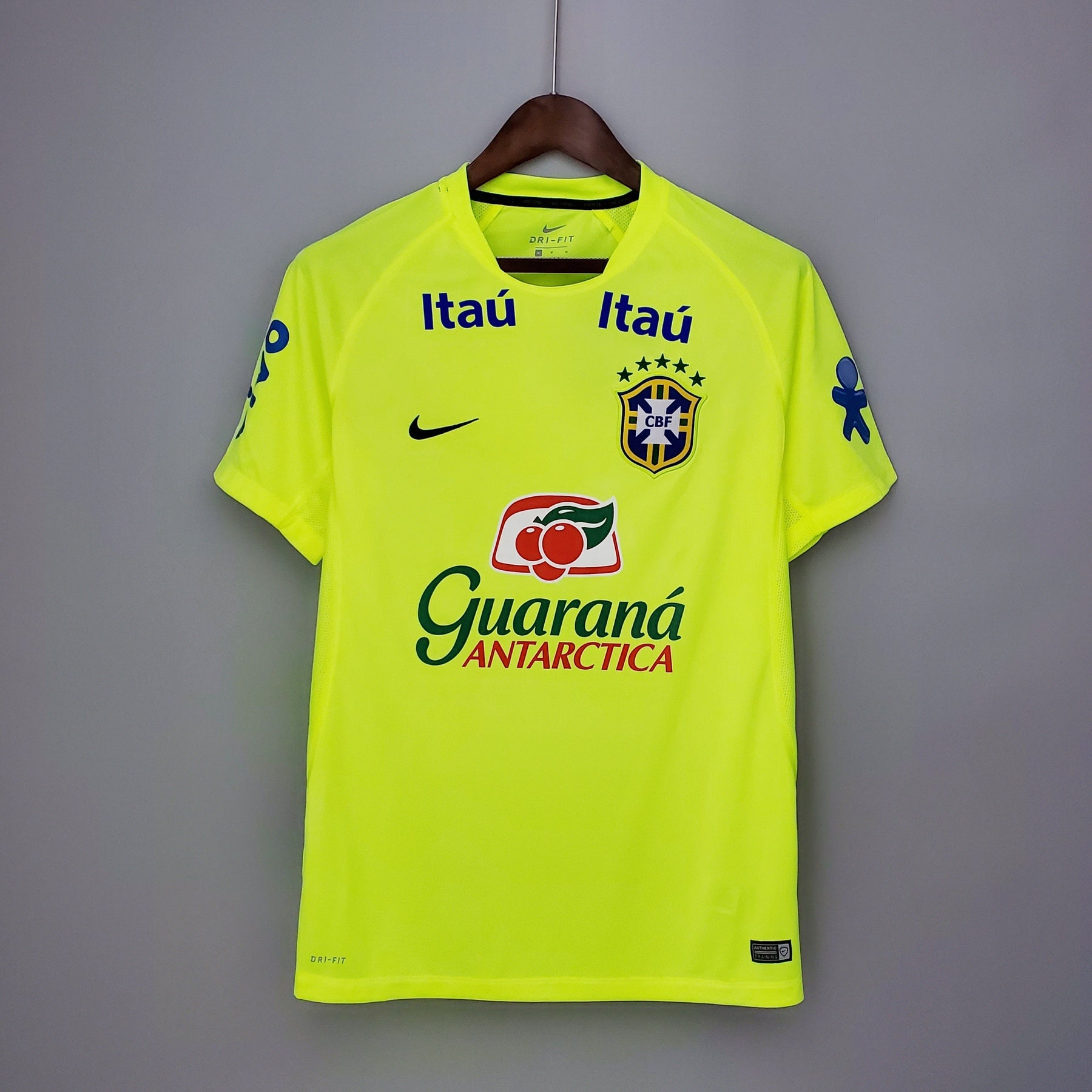 Camisa de Treino Seleção Brasil - Verde Fluorescente