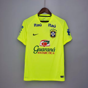 Camisa de Treino Seleção Brasil - Verde Fluorescente