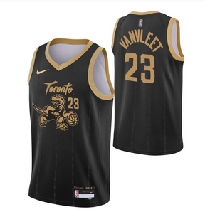 Vanvleet #23 - City Edition Toronto Raptors Authentic Fred NBA