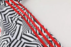 Corta-vento Manchester United 21/22 - Branco e Preto