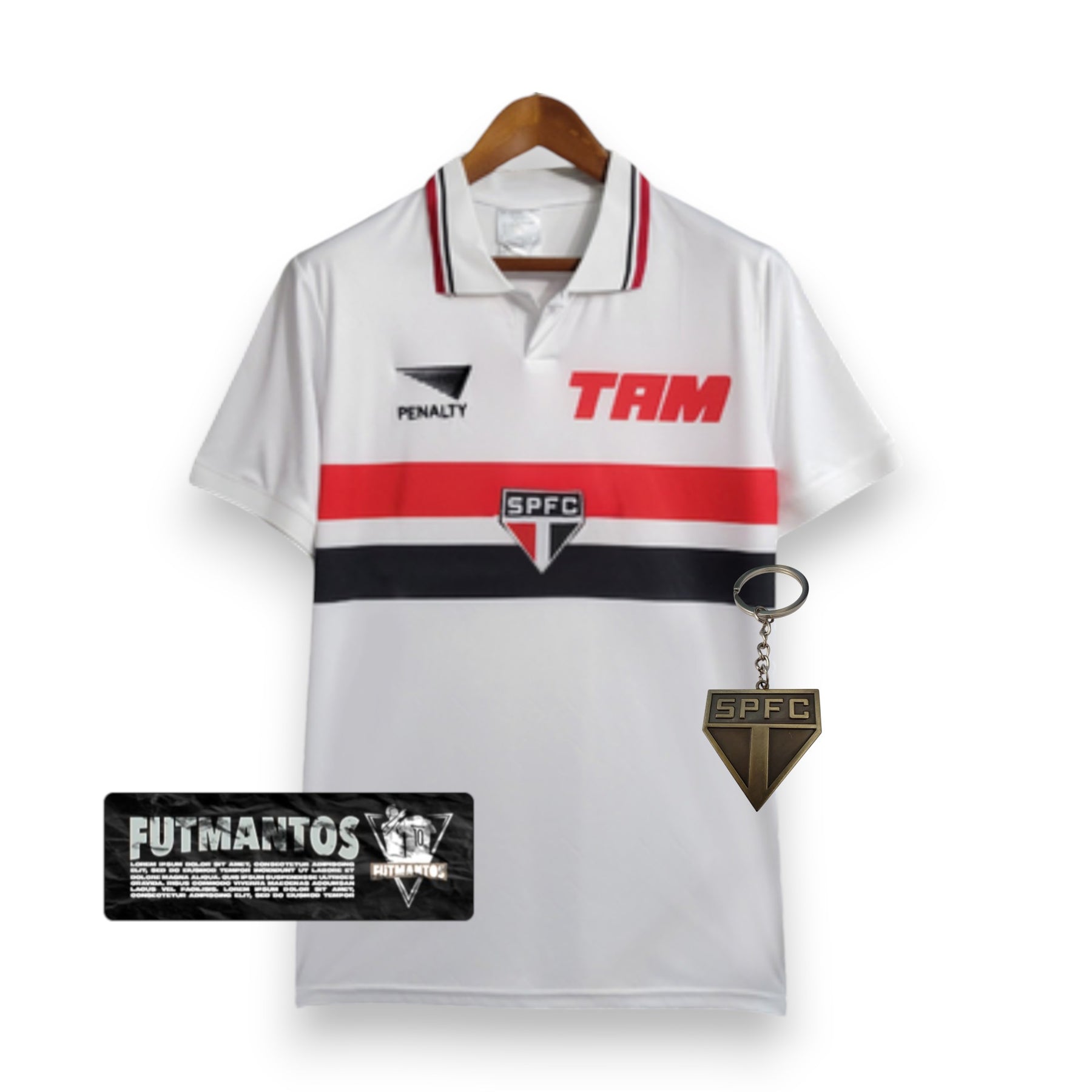 Camisa São Paulo Retrô 93/94 -  Branca | Futmantos