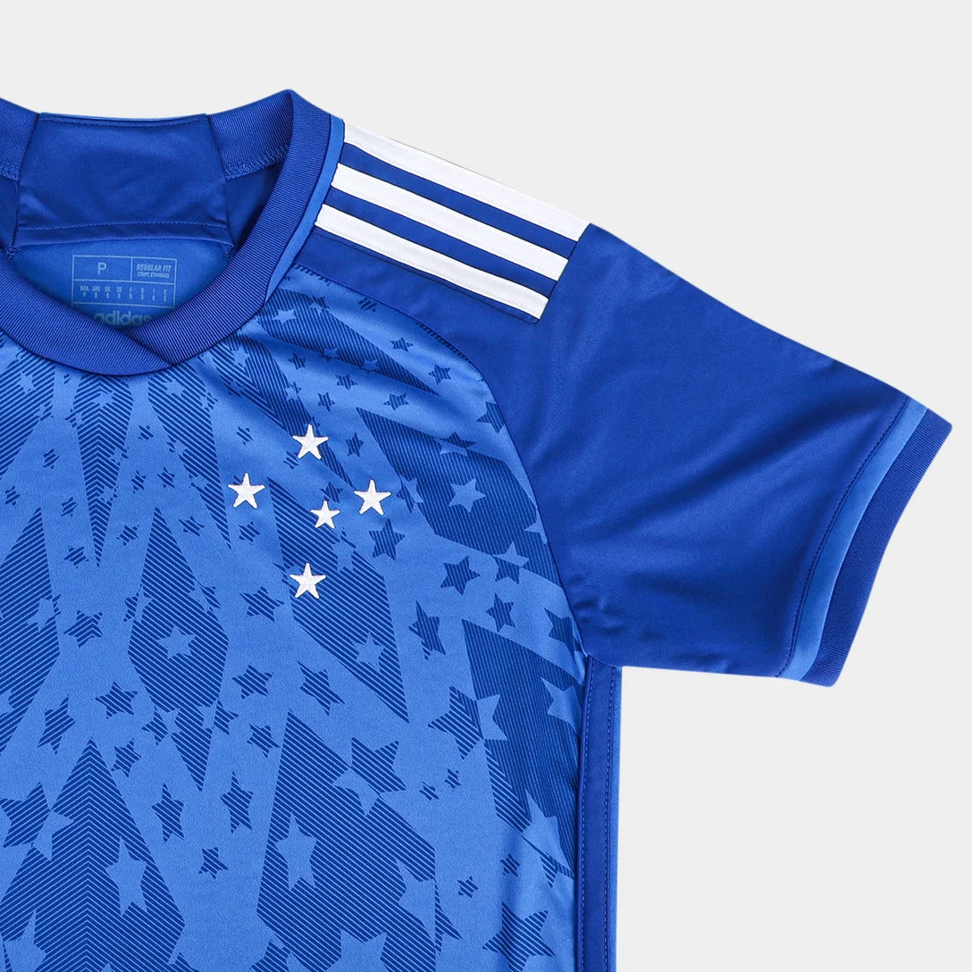 Camisa Cruzeiro I 24/25 Feminina Azul | FutMantos