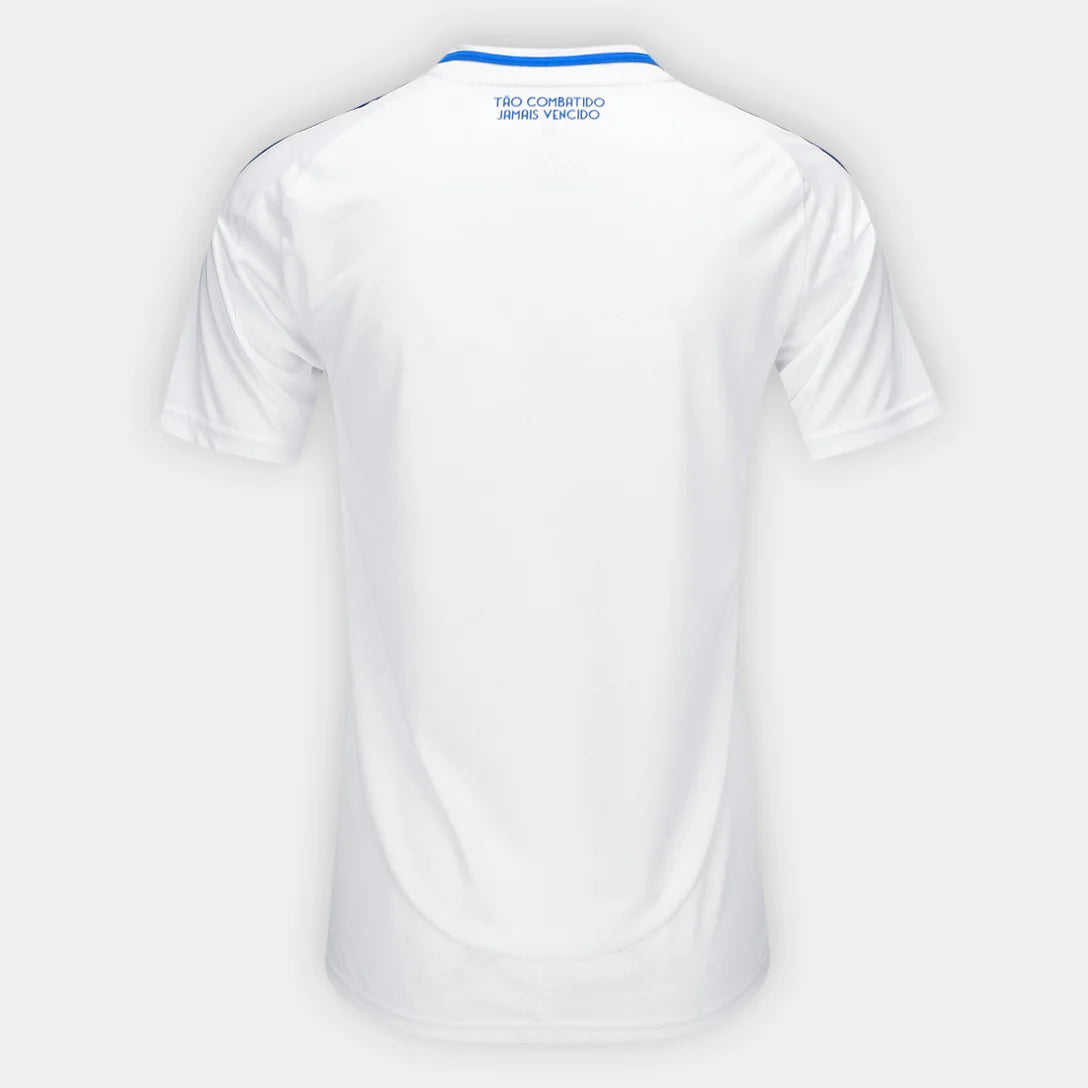 Camisa Cruzeiro II 25/26 Feminina Branca | FutMantos