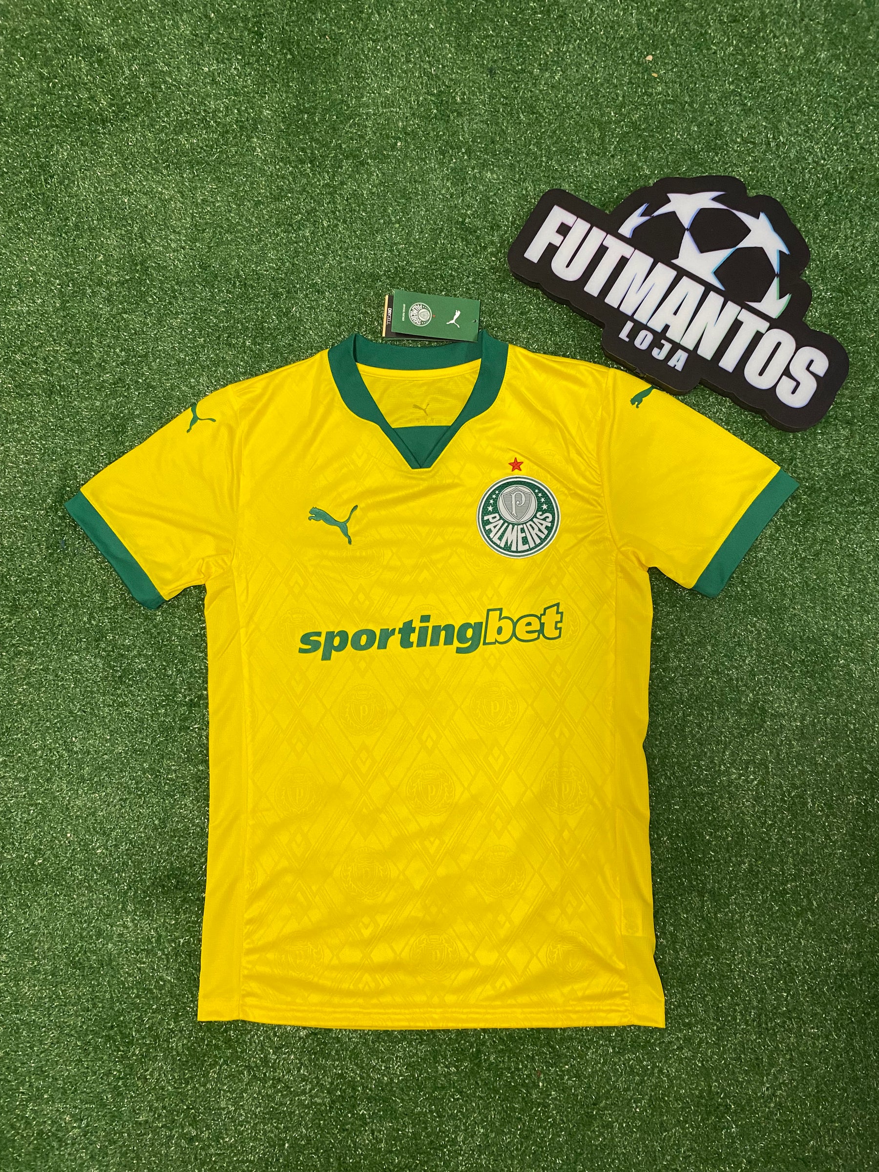 Camisa Palmeiras III Verde e amarela 25/26 | Futmantos