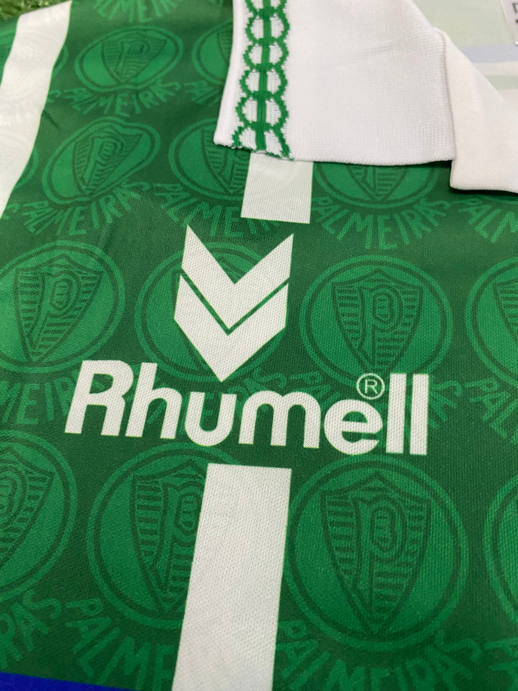 Camisa Palmeiras Retrô 93/94 - Rhumell - Com Patchs | Futmantos