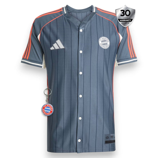 Camisa Bayern de Munique US Pack Full-Button Baseball 25/26 | FutMantos