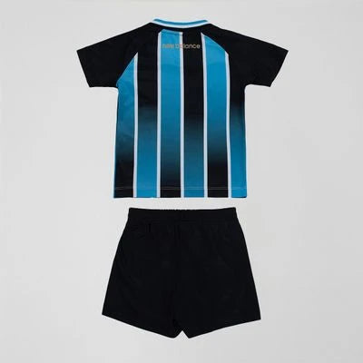 Kit infantil Grêmio I 2026/27 tricolor | FutMantos