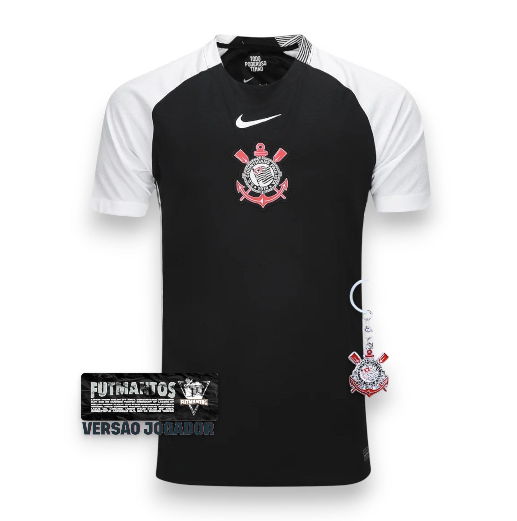 Camisa Corinthians I 25/26 Jogador | Futmantos