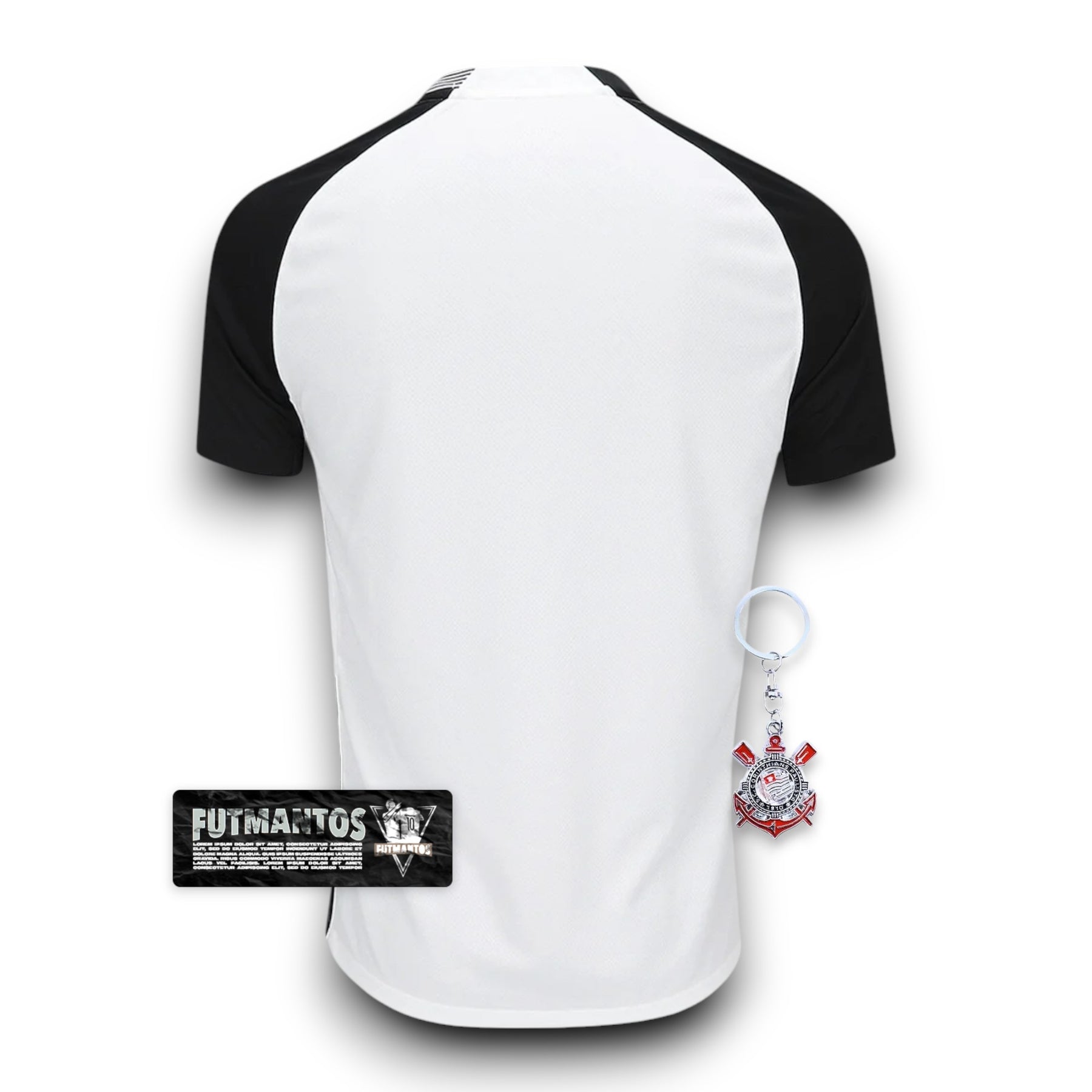 Camisa Corinthians l 25/26 Masculina Com Patrocínios | Futmantos