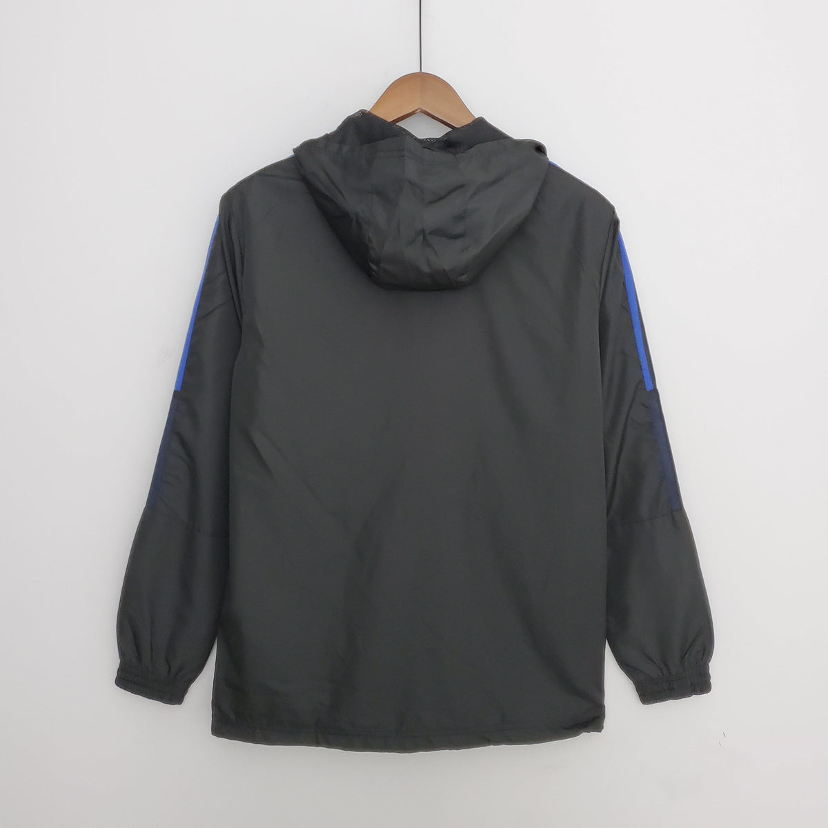 Corta-vento Manchester United 21/22 - Preto e Azul