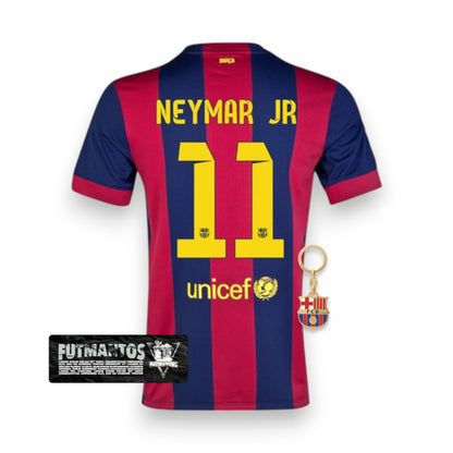 Camisa Barcelona Retro Home Neymar JR 2014/2015 | Futmantos