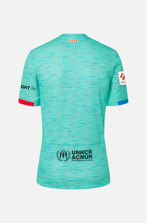 Camisa Barcelona III 23/24 - Verde Água  | Futmantos