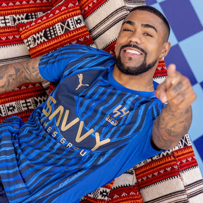 Camisa Al Hilal I 25/26 KidSuper Mundial - Azul | Futmantos