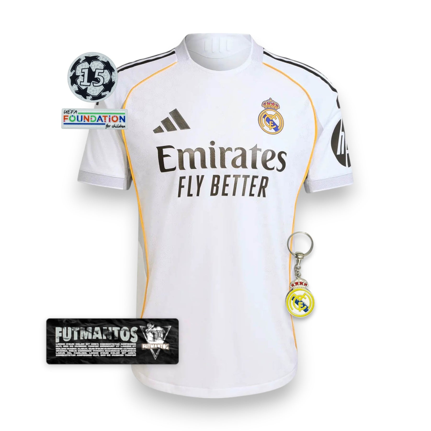 Camisa Real Madrid - 25/26 Torcedor | Futmantos