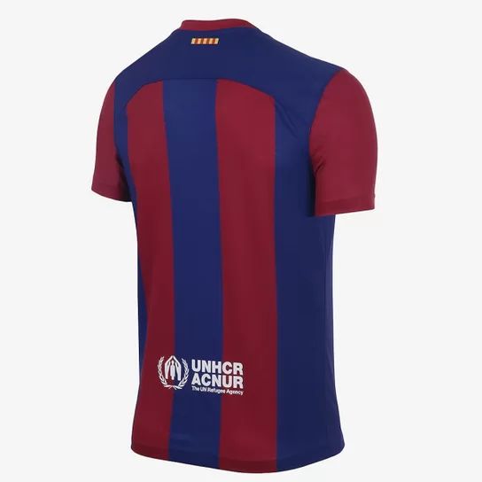 Camisa Barcelona I 23/24 - Grená  | Futmantos